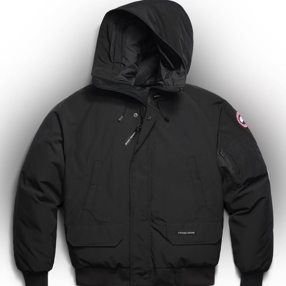 Canada Goose Chilliwack Men's Bomber Jacket in Black